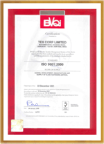 ISO 9001:2000 Certificate